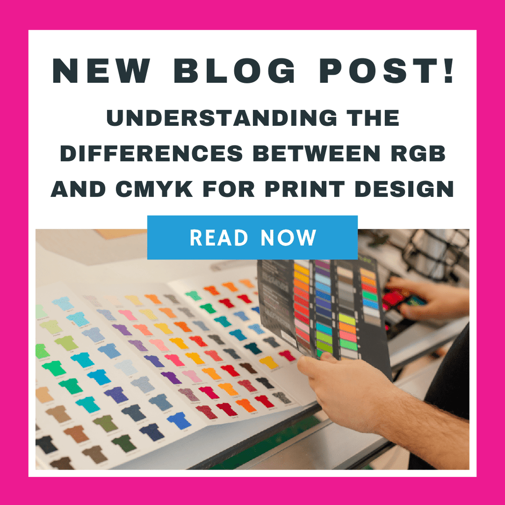 Understanding the Differences between RGB and CMYK for Print Design