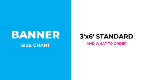 Banner Size Chart: Standard Sizes and What to Order (2026)