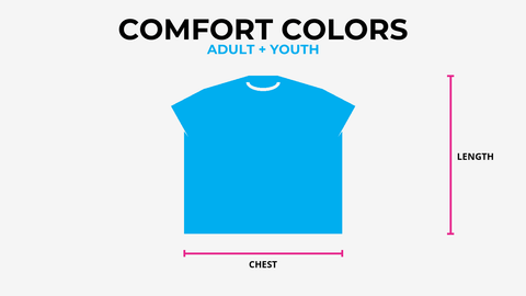 Comfort Colors Size Chart: Adult and Youth, Every Size (2026)