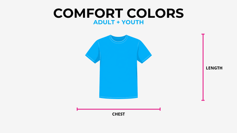Comfort Colors Size Chart: Adult and Youth, Every Size (2026)