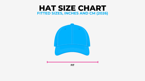 Hat Size Chart: Fitted Hat Sizes 7 1/4 and 7 3/8 in Inches and CM (2026)