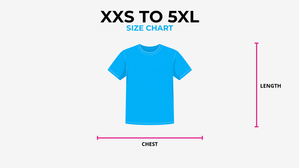 Shirt Size Chart XXS to 5XL: Every Size in Inches (2026)