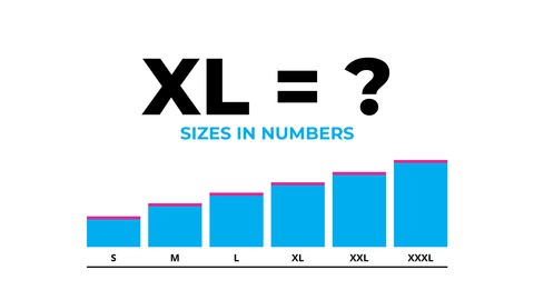 Shirt Sizes in Numbers: What XL, XXL, and XXXL Convert To (2026)