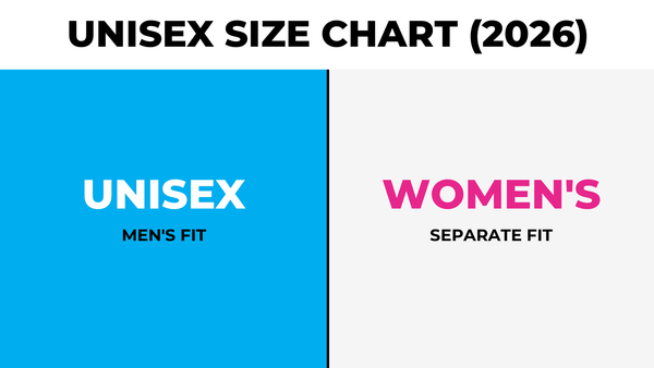 Unisex Size Chart: How Unisex Sizes Convert to Men's and Women's (2026)