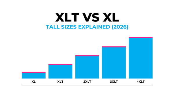 XLT vs XL: Tall Sizes Explained, 2XLT and Beyond (2026)