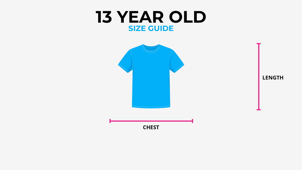 What Size Shirt for a 13 Year Old? Youth XL or Adult Small?