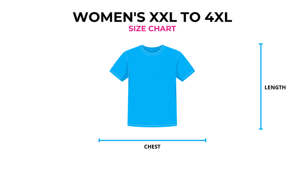 Women's XXL to 4XL Shirt Size Chart: Measured (2026)