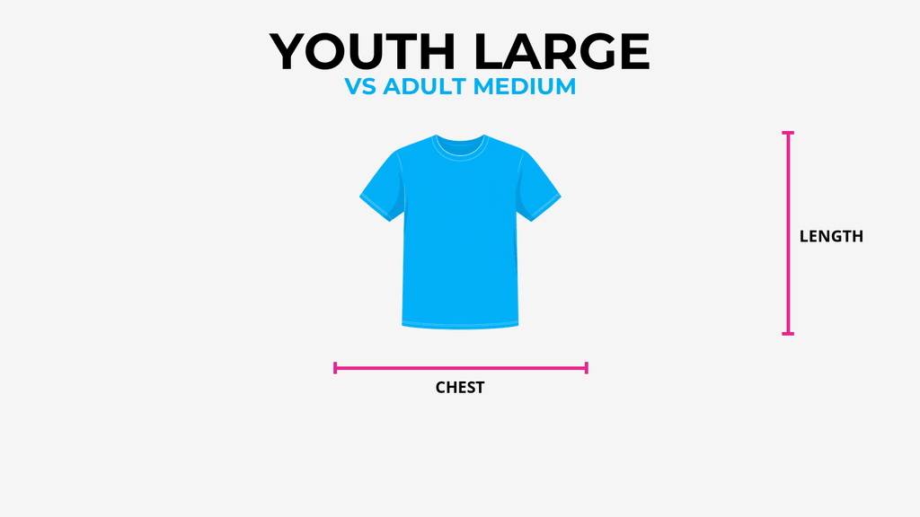 Youth Large vs Adult Medium: Size Comparison Guide