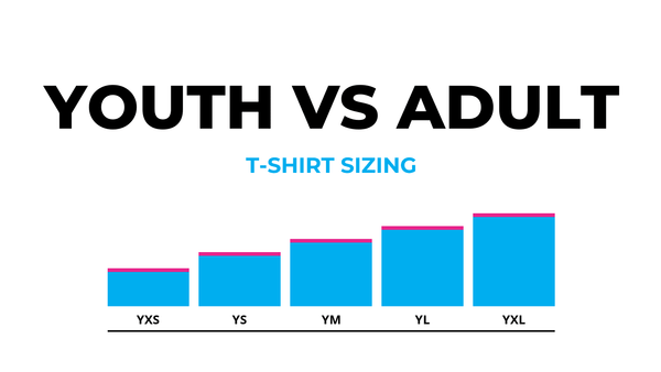 Youth vs Adult T-Shirt Sizing: Everything You Need to Know