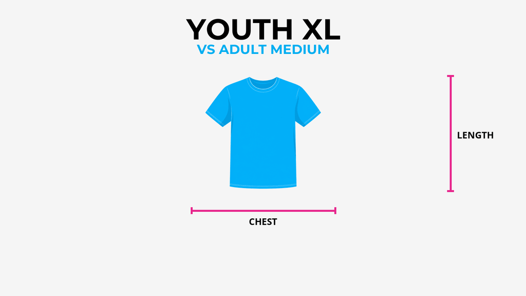 Youth XL vs Adult Medium: How Big Is the Difference?