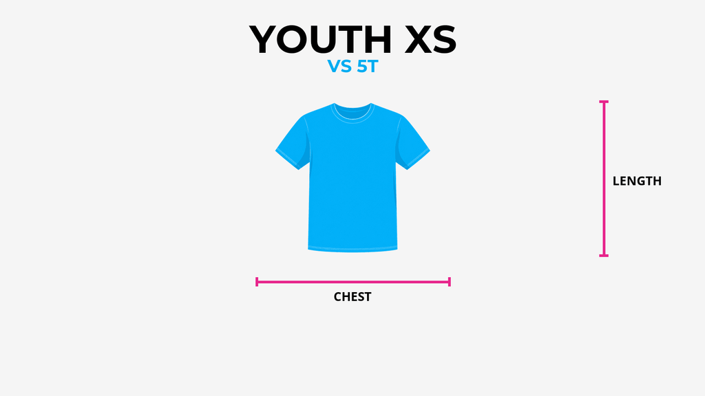 Youth XS vs 5T: What's the Difference?