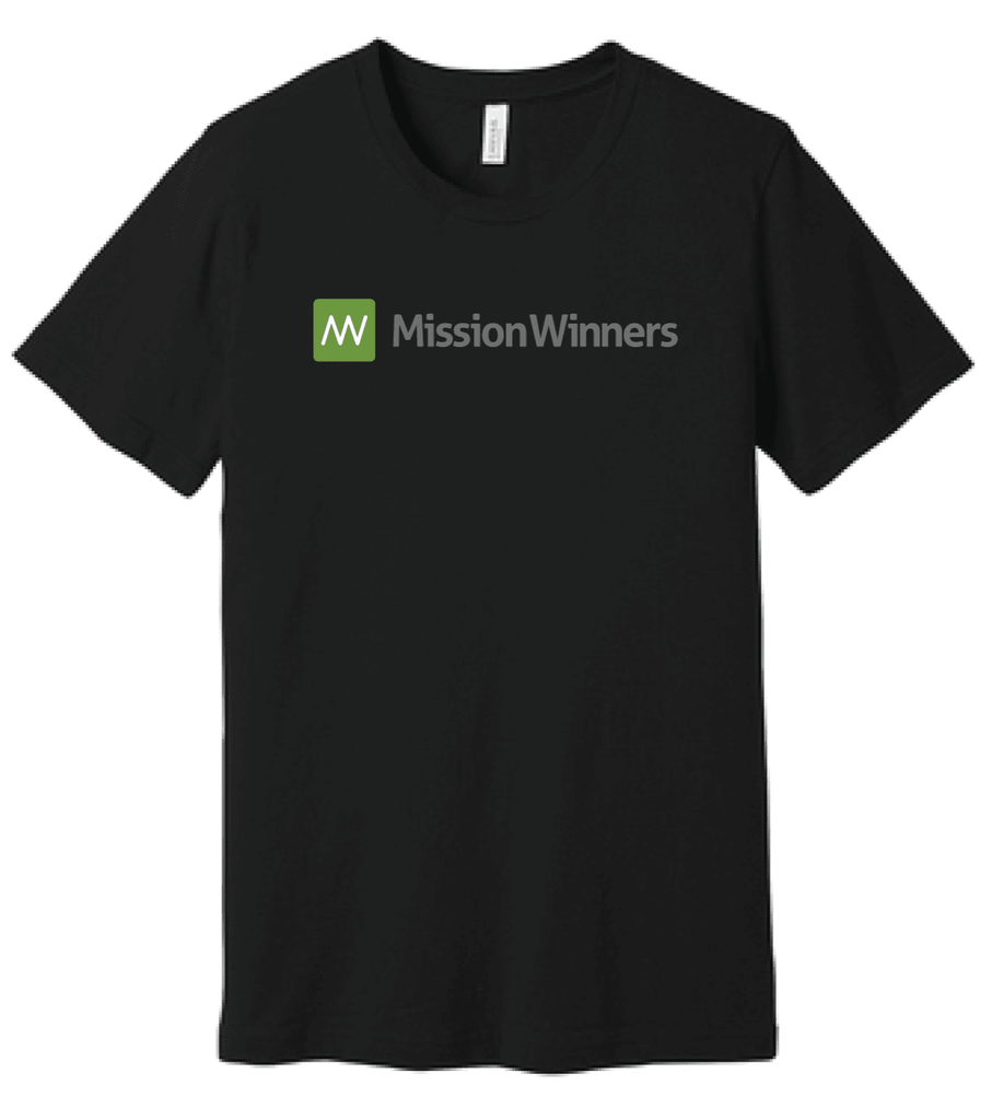 Mission Winners Logo Tee 1 T-Shirts The Loyal Brand XSmall Black 