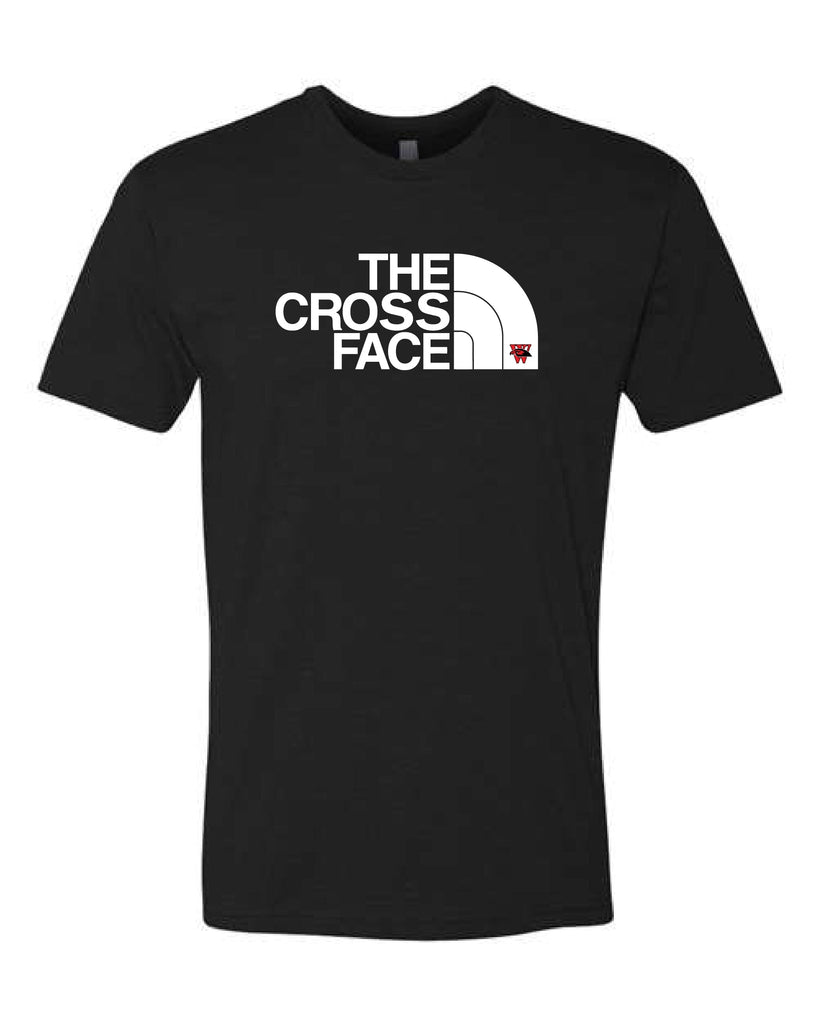 Warhawks Wrestling Adult Crossface T-Shirt T-Shirts The Loyal Brand XSmall Black T-Shirt