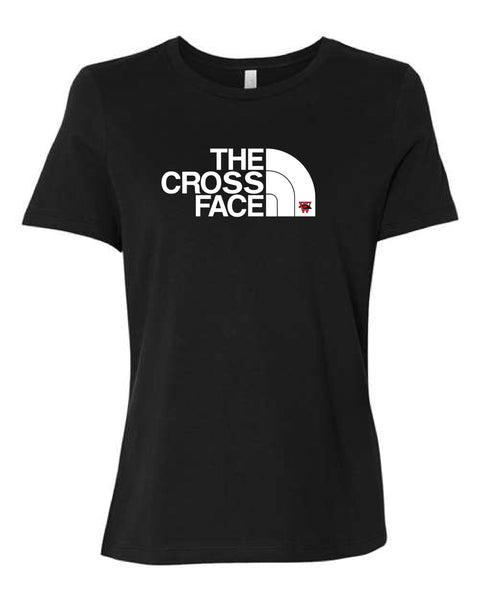 Warhawks Wrestling Women's Crossface T-Shirt T-Shirts The Loyal Brand XSmall Black T-Shirt