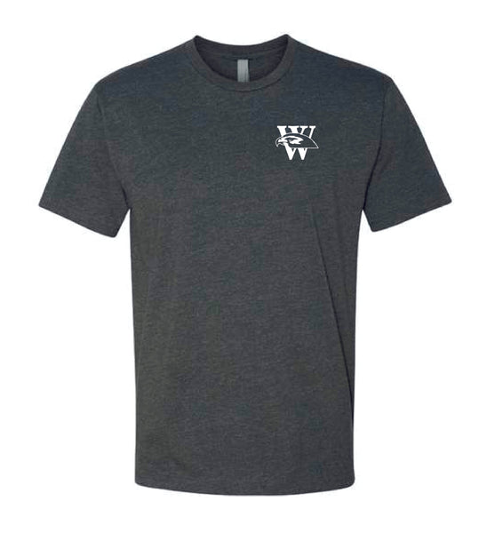 Warhawks Wrestling Adult Symbol T-Shirt T-Shirts The Loyal Brand XSmall Charcoal T-Shirt