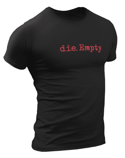 dieEMPTY Red Logo T-Shirt The Loyal Brand XSmall Black 