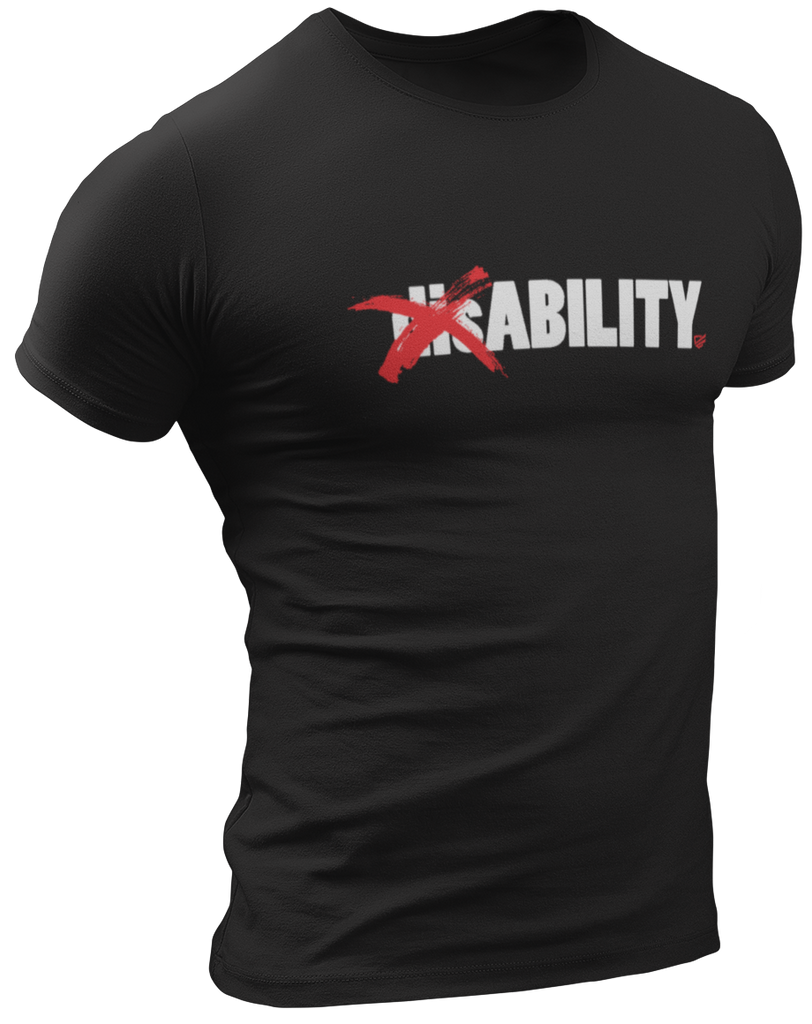 dis❌ABILITY T-Shirt T-Shirts disABILITY XSmall Black 