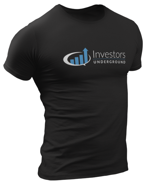 Logo Tee | Investors Underground T-Shirts Investors Underground XSmall Black 