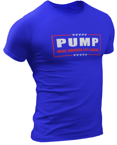Pump T-Shirt T-Shirts The Loyal Brand XSmall Royal Blue 