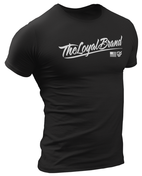 The Loyal Brand Script T-Shirt T-Shirts The Loyal Brand XSmall Black 